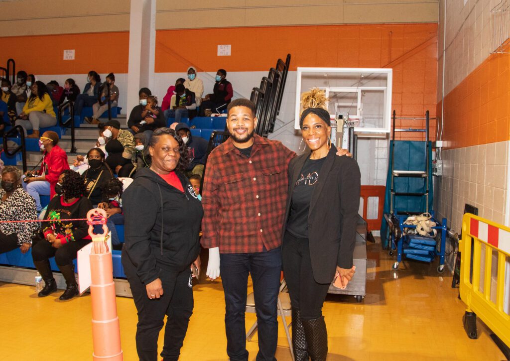 Inky Johnson with Friends