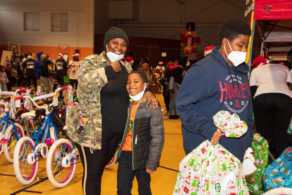 Community by giving holiday gifts