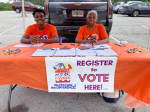 register to vote orange table