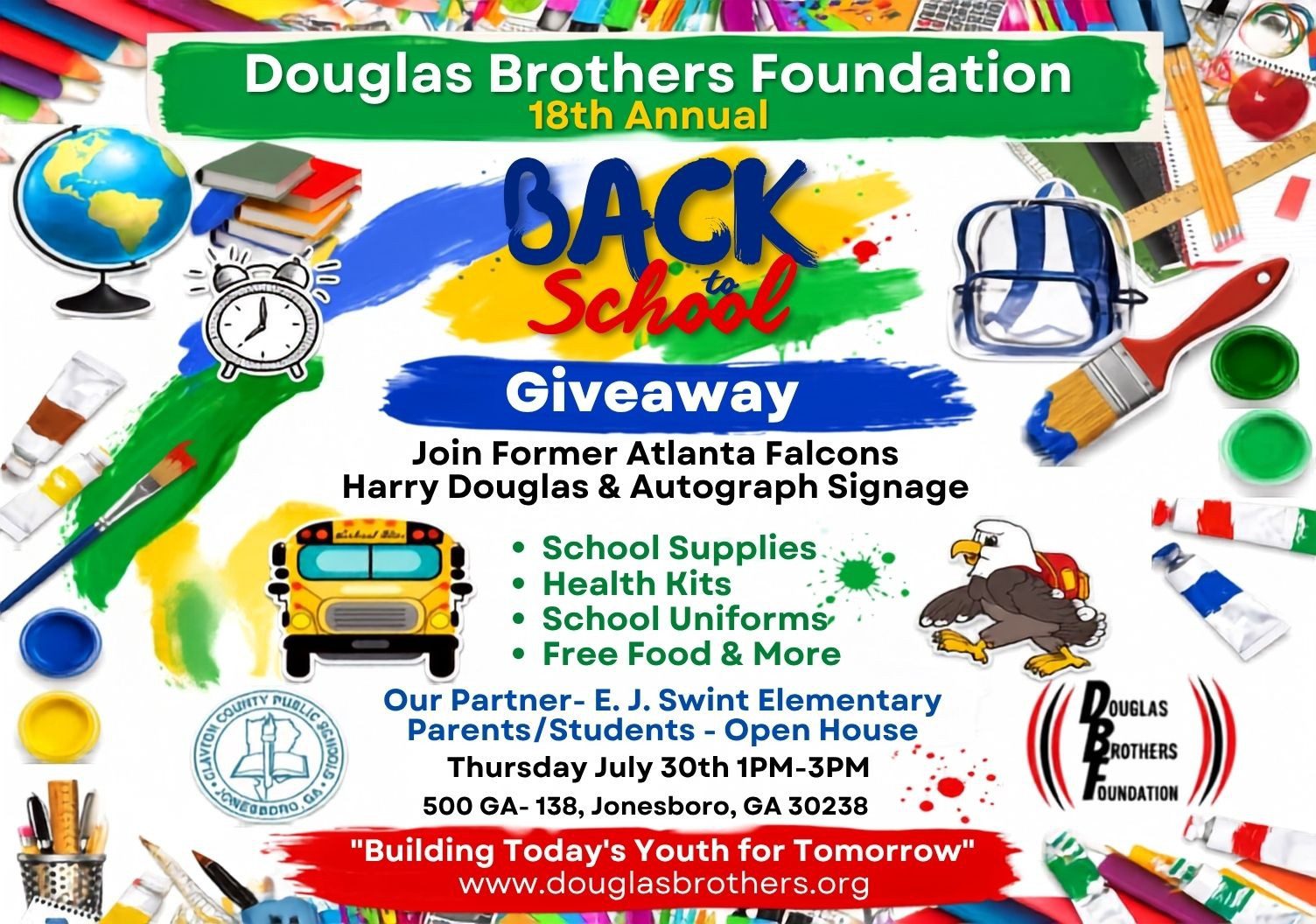 BTSB Giveaway Flyer oin Harry Douglas Signage (2)